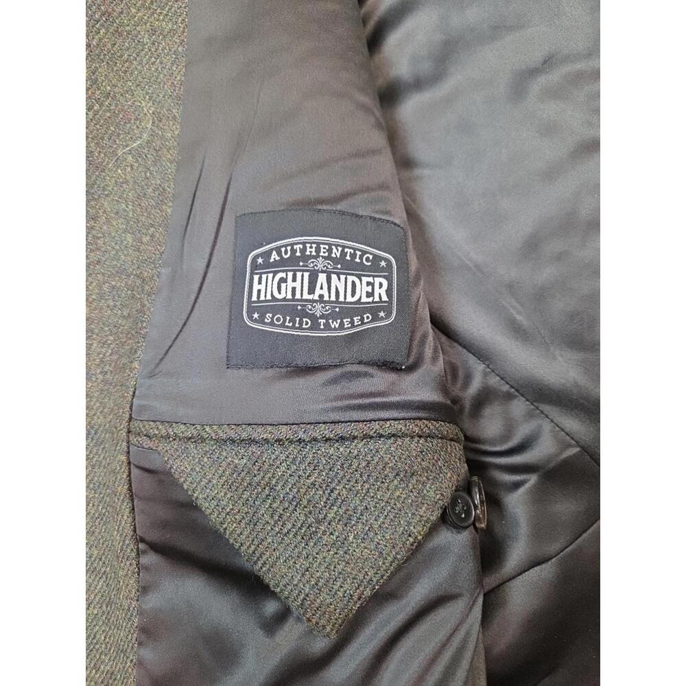 Studio Suits Authentic Highlander Solid Tweed Han… - image 4